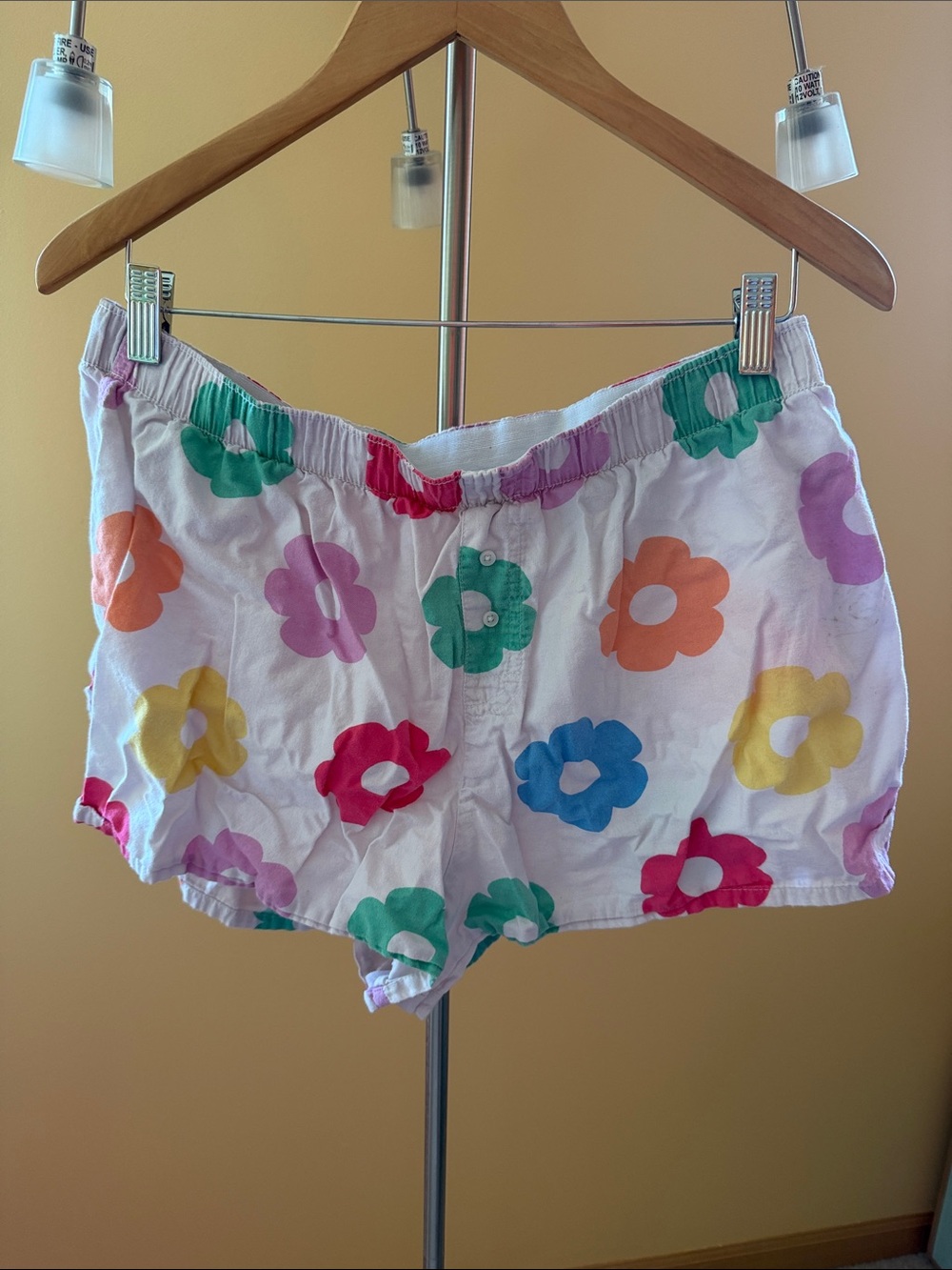 Colsie Women’s High-Waist Floral PJ Shorts